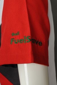 DS074 to sample making women's darts team shirt design short sleeve repair waist darts team shirt uniform company darts team shirt detail view-4
